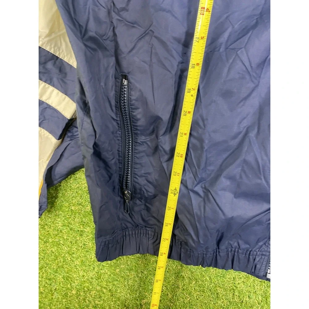 Nike Windbreaker Mens Extra Large XL Spellout Full Zip Y2K Nylon Vintage 90s